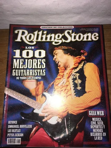Revista Rolling Stone Los 100 Mejores Guitarristas Año 2004 (Usado)