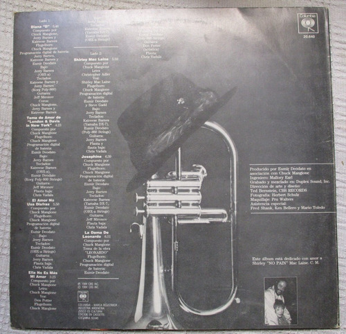 Chuck Mangione - Disfraz (columbia 20.640)