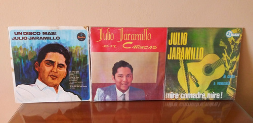 Julio Jaramillo En Caracas 3 Disco Lp Vinil Excelente Estado