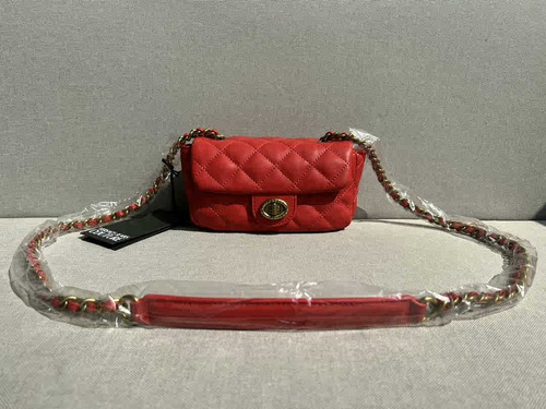 Versace Jeans Couture Bolso Crossbody Diseño Rombos Original