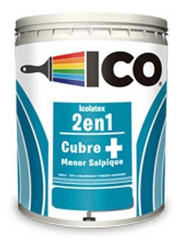 Icolatex Blanco 2024155 Caneca 5 Galones Ico.