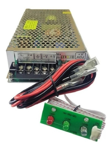 Fuente Switching Ups 24v 7.5a Gralf Con Carga A Bateria