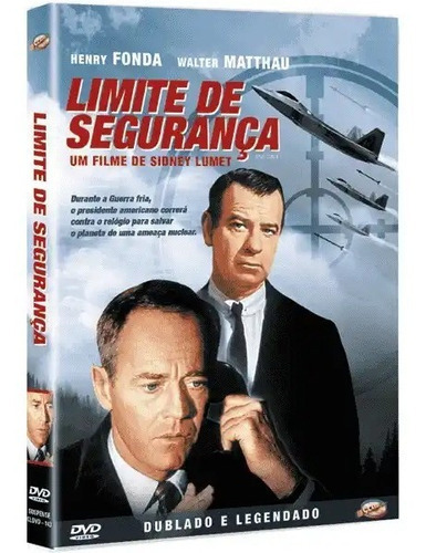 Limite De Segurança - Dvd - Walter Matthau - Henry Fonda