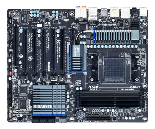Motherboard Gigabyte Ga-990fxa Ud5 Am3+ Ddr3 Envío 2