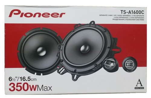 Kit 2 Vias Pioneer Ts-a1600c 6 Polegadas 160w Rms Lançamento