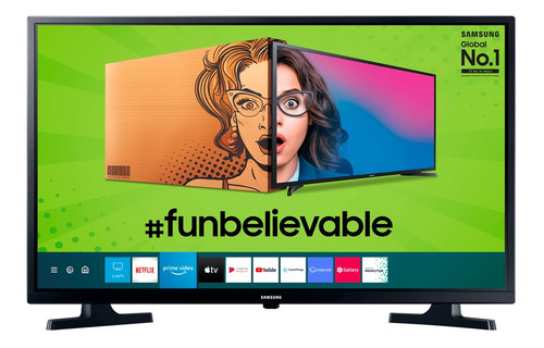 Imagen 4 de 5 de Smart TV portátil Samsung Series 4 UN32T4310AGXUG LED Tizen HD 32" 100V/240V