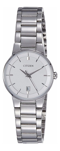 Reloj Citizen Quartz Dama Gris M&l Eu6010-53a - S022 Color del fondo Blanco