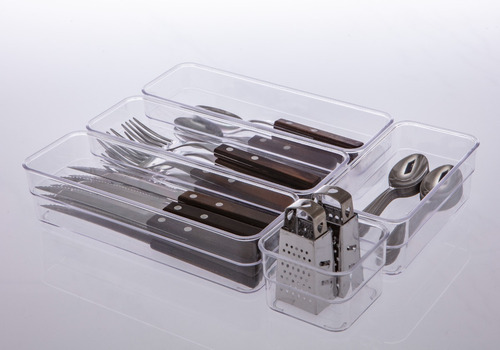 Organizador Modular Diamond Para Gavetas Multiuso 22,5x7,5cm