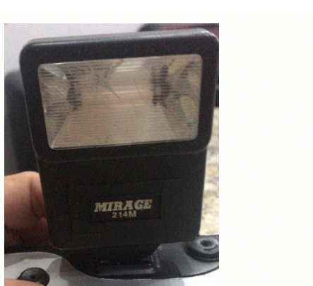 Flash Fotográfico Mirage 214 Compre Agora Mesmo *vai Gostar*