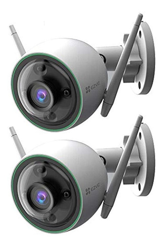 Ezviz 2 Pack C3n Full Hd Ai-powered Cámara De Seguridad Inte