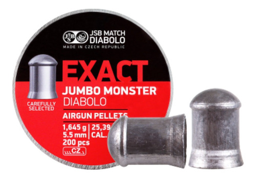 Diabolo Pellet Jsb Exact Jumbo Monster .22 25,39gr Xtreme C