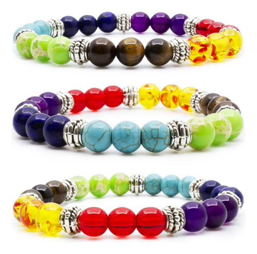 Luxfancy Set D Pulsers Piedras Naturales, Chakras, Planetas 