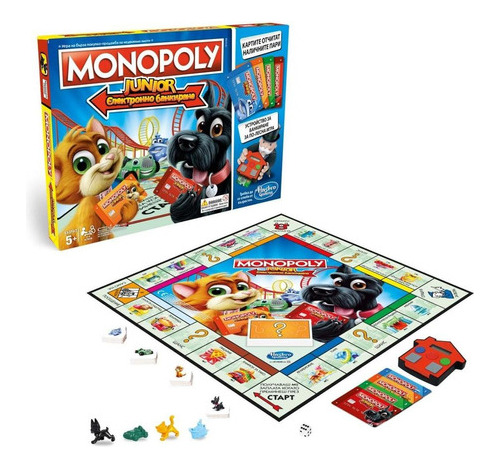 Juego Monopoly Junior Electronic