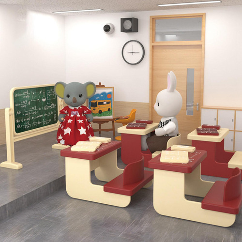 /para Juego De Aula Para Casa De Muñecas, Suministros