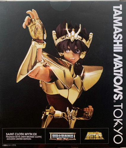 Saint Cloth Myth Ex Pegasus Seiya Bronze Golden Limited Edit