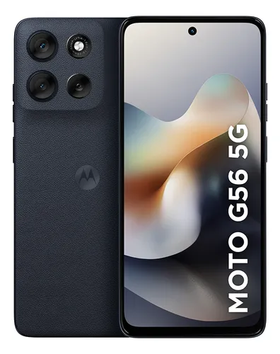 Smartphone Motorola Moto G56 5g - 256gb 16gb (8gb Ram+8gb Ram Boost) Camera 50mp Sony Lytia 600 Ultrarresistencia Militar e Ip68 + Ip69 - Grafite