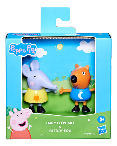 Peppa Pig Amigos De Peppa - Pack X 2 Emily Y Freddy Hasbro