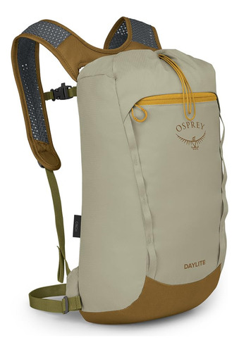 Osprey Mochila Daylite Cinch, Gris Pradera/marron Histosol