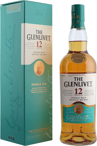 Whisky The Glenlivet 12 Años 750ml. Envio Gratis