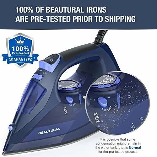 Plancha De Vapor Beautural Para Ropa Con Dial De Termostato | Envío gratis