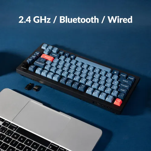 Teclado Mecanico Keychron V1 Max 75% Custom Brown Switches
