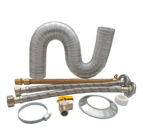 Kit Mangueira Aquecedor De Passagem Rinnai 32 L 2402 Glp