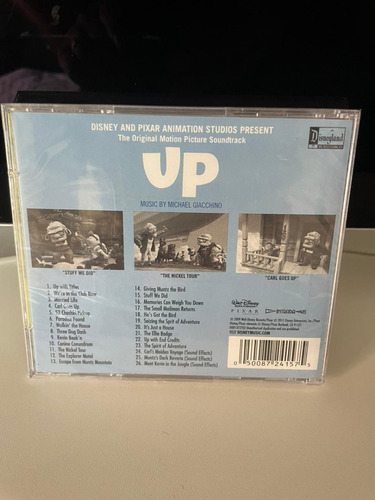 Up Altas Aventuras Trilha Sonora Michael Giacchino Especial (Usado)