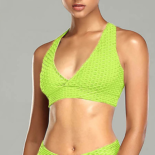 Ropa Interior Deportiva Con Espalda Cruzada En L Bra Para Mu