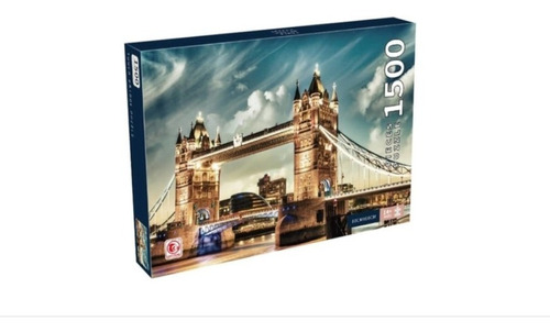 Rompecabeza Puzzle 1500 Piezas Puente Reloj De Londres