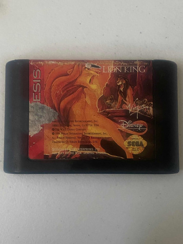 The Lion King (el Rey Leon) Sega Genesis