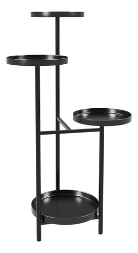 Yisancrafts Plant Stand Metal Indoor Outdoor 4 Tier Tall Cor