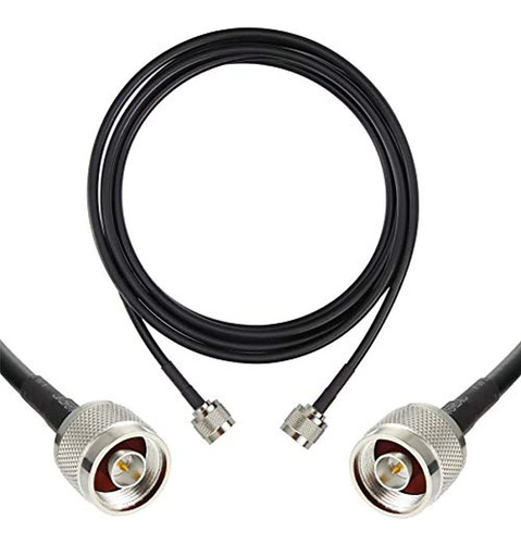 Cable De Extension Coaxial De Baja Perdida De 10 Pies (50