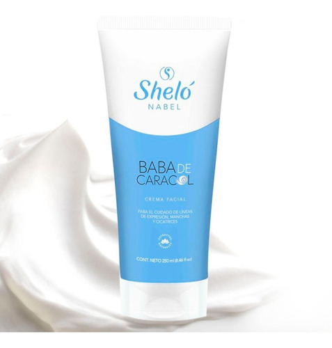 Crema Facial Baba De Caracol Sheló Nabel® 250ml Tipo de piel Seca