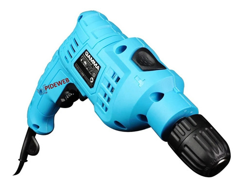 Imagen 4 de 7 de Taladro Percutor Atornillador Gamma G1901ar 650 Watts | 10mm