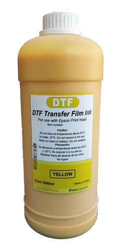 Litro De Tinta Dtf Para Impresoras Y Plotter La Mejor