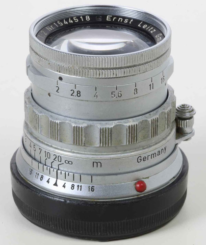 Objetiva Leica 5cm 2.0 Summicron   50mm