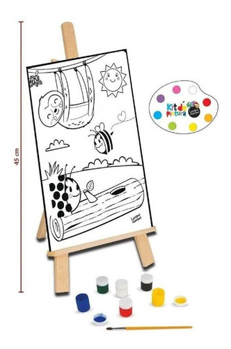 Imagem 2 de 3 de Kit De Pintura Luciano Martins - Nig