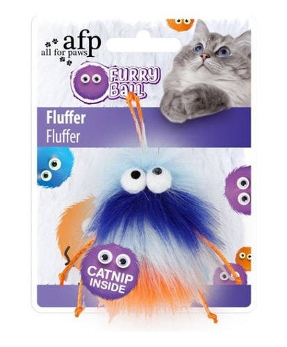 Juguete Para Gatos Peluche Con Catnip Furry Ball