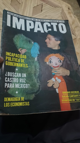 Enrique Guzman, Agatha Christie En Revista Impacto Año-1977