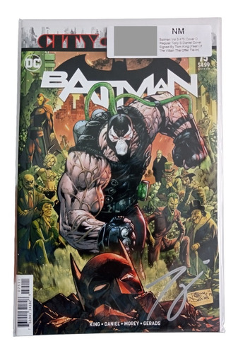 Comic Batman Vol. 3 #75 Firmado Por Tom King Dc 