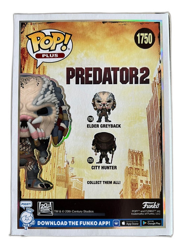 Funko Pop Elder Greyback #1750 - Depredador 2 (predator)