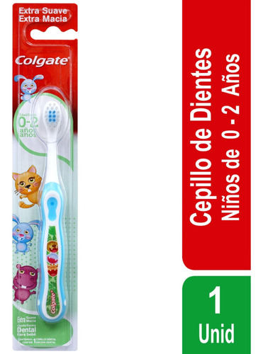 Cepillo Dental Colgate  Bebes 0 - 2 Años X 1und