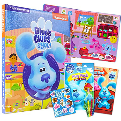 Nick Shop Blue's Keyss Look And Find Board Book Pack X1wg5