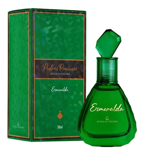 Deo Colônia Pedras Preciosas Esmeralda 50ml