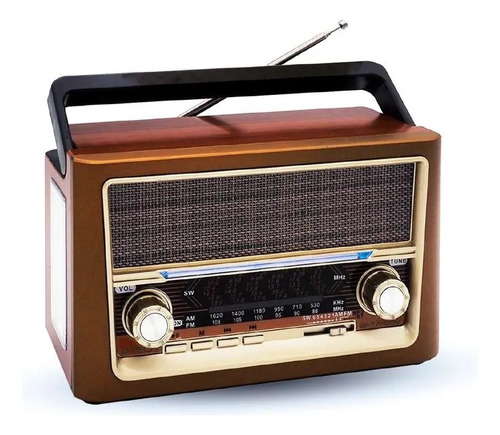 Datacom Radio Vintage Am/fm/sw - Estilo Retro