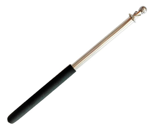 Li Asta Telescópico De 1m De Material Acero Inoxidable Negro