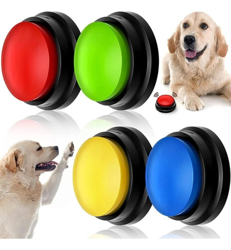 Boton Para Perros Repetidor Sonido Entrenamiento Talking Dog