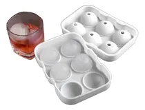 Comprar Cubetera Hielera De Silicona Para 6 Hielos Redondos 4,5cm