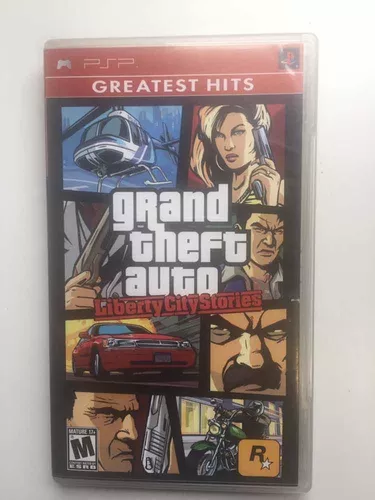 Jogo Grand Theft Auto Liberty City Stories - Psp - Usado*