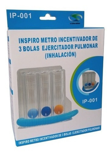 Inspirómetros De 3 Bolas Ejercitador Respiratorio